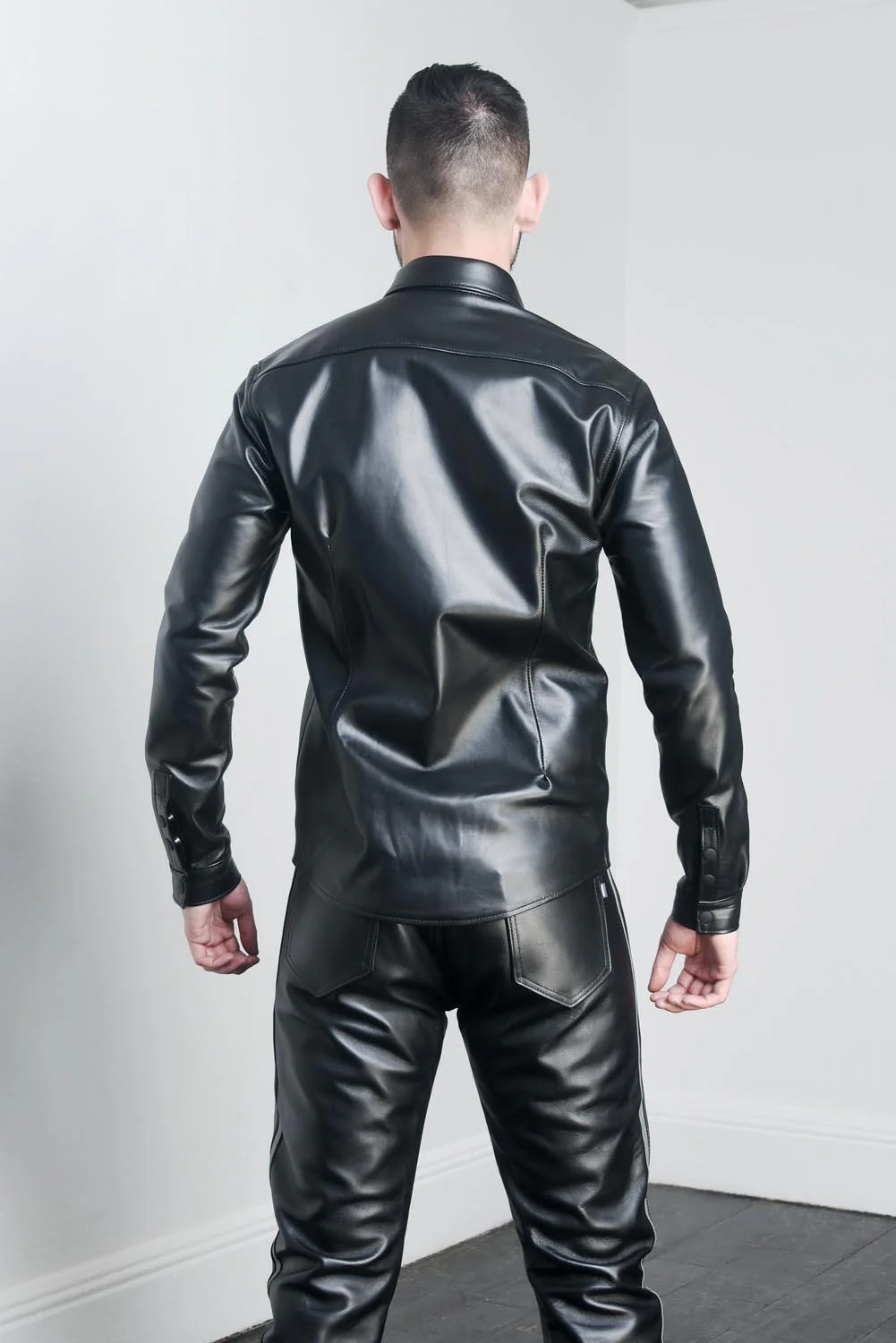 Omaha Leather Shirt - Image 5