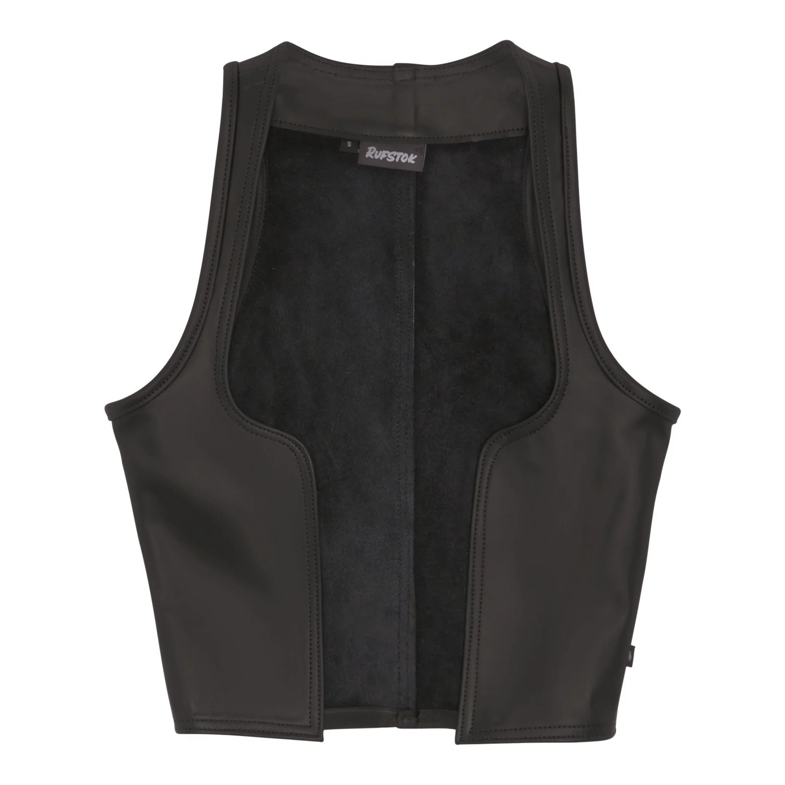 Riser Leather Waistcoat - Image 2