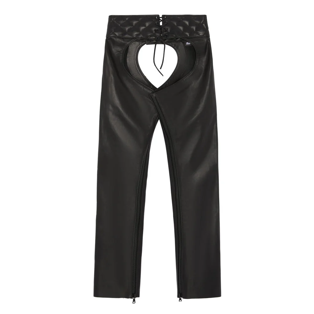 Vonderwald Leather Chaps, Slim Fit // Made to Order - Image 3