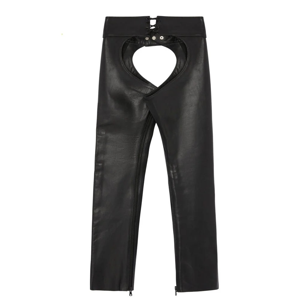 Shorthorn Leather Chaps, Slim Fit // Made to Order - Image 3