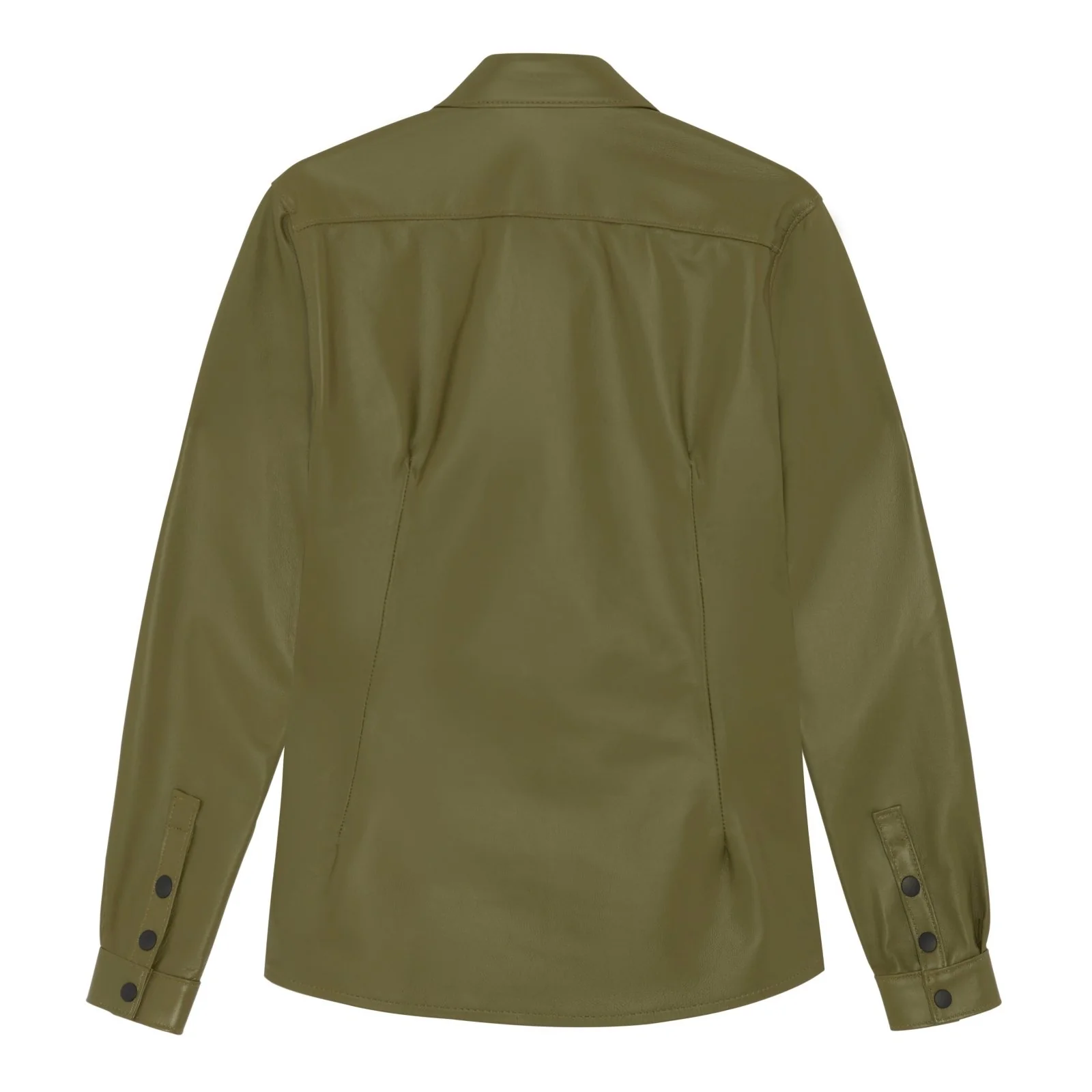 Omaha Leather Shirt // Made to order - Image 4