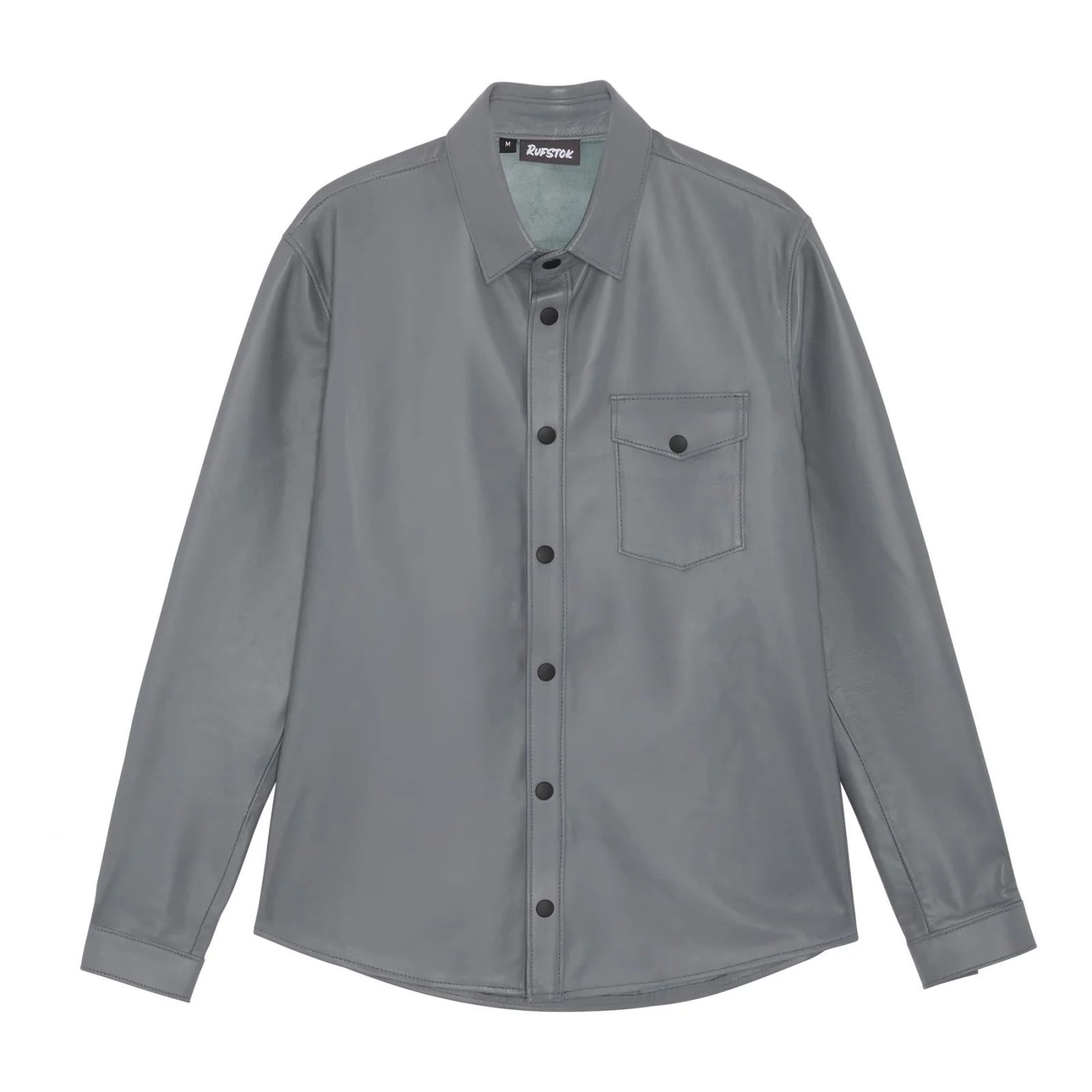 Omaha Leather Shirt // Made to order - Image 6