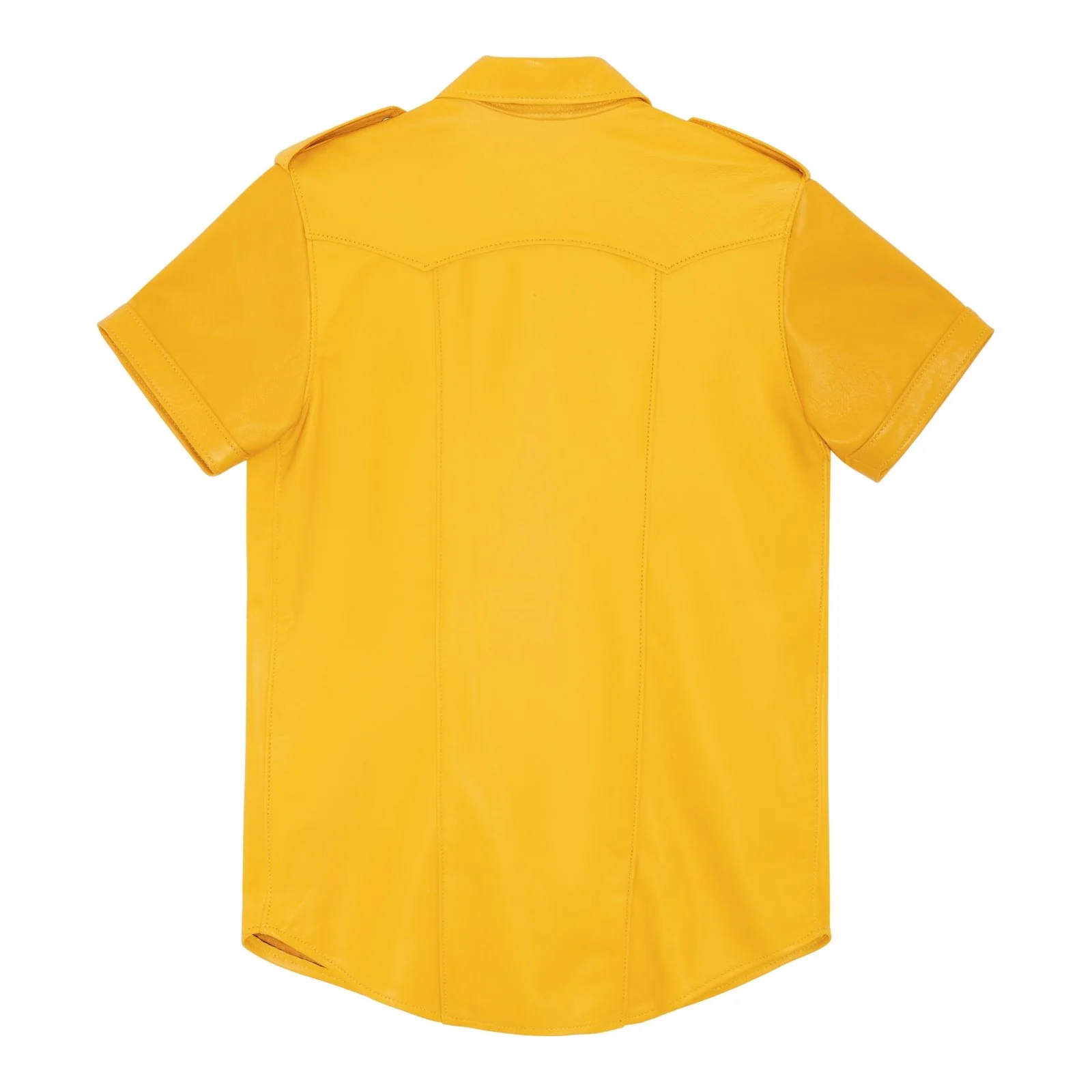 Huxley Leather Shirt // Made to order - Image 4