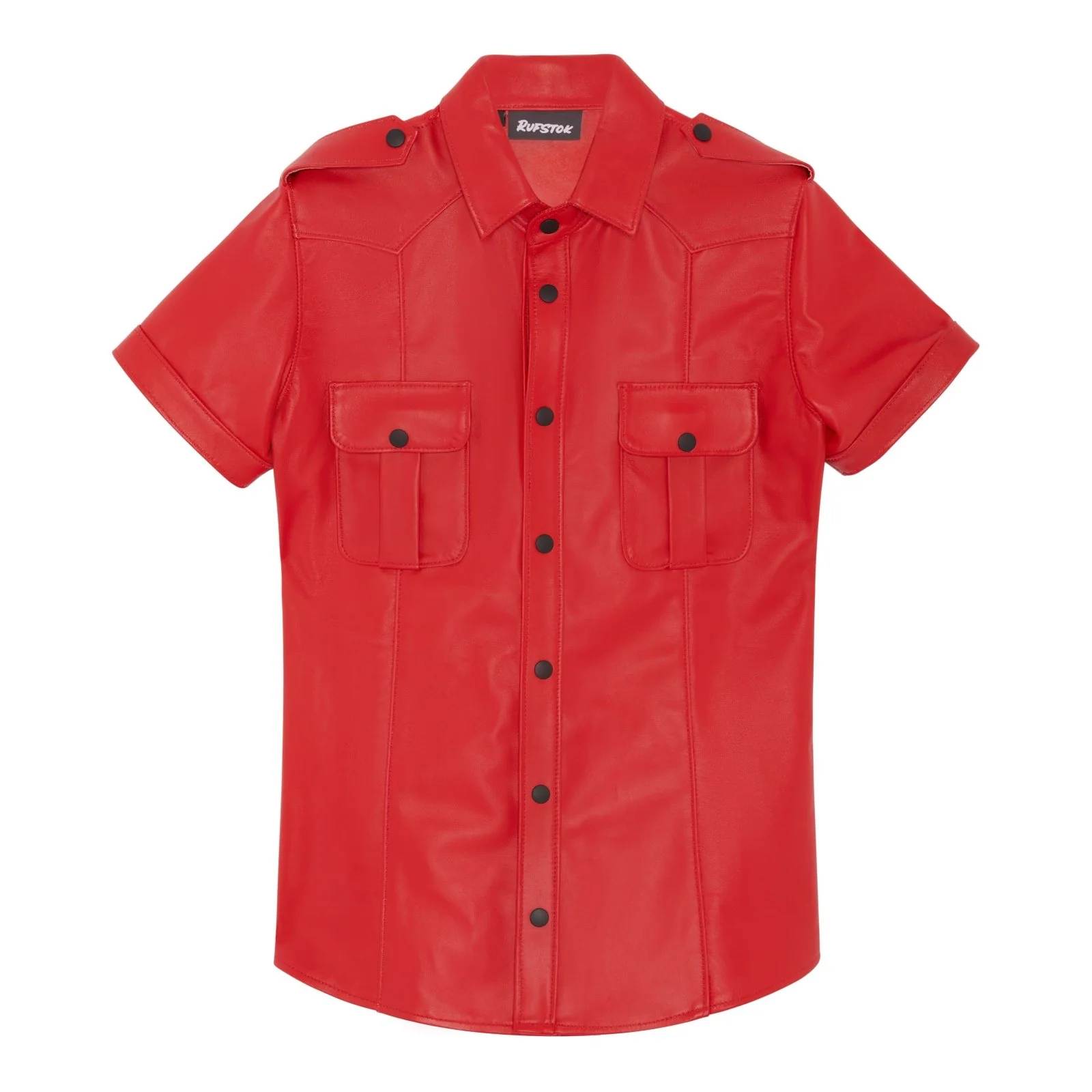 Huxley Leather Shirt // Made to order - Image 5