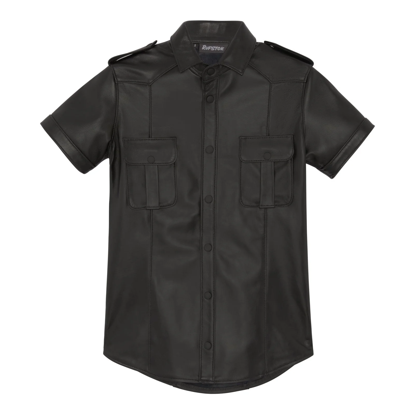Huxley Leather Shirt // Made to order - Image 7