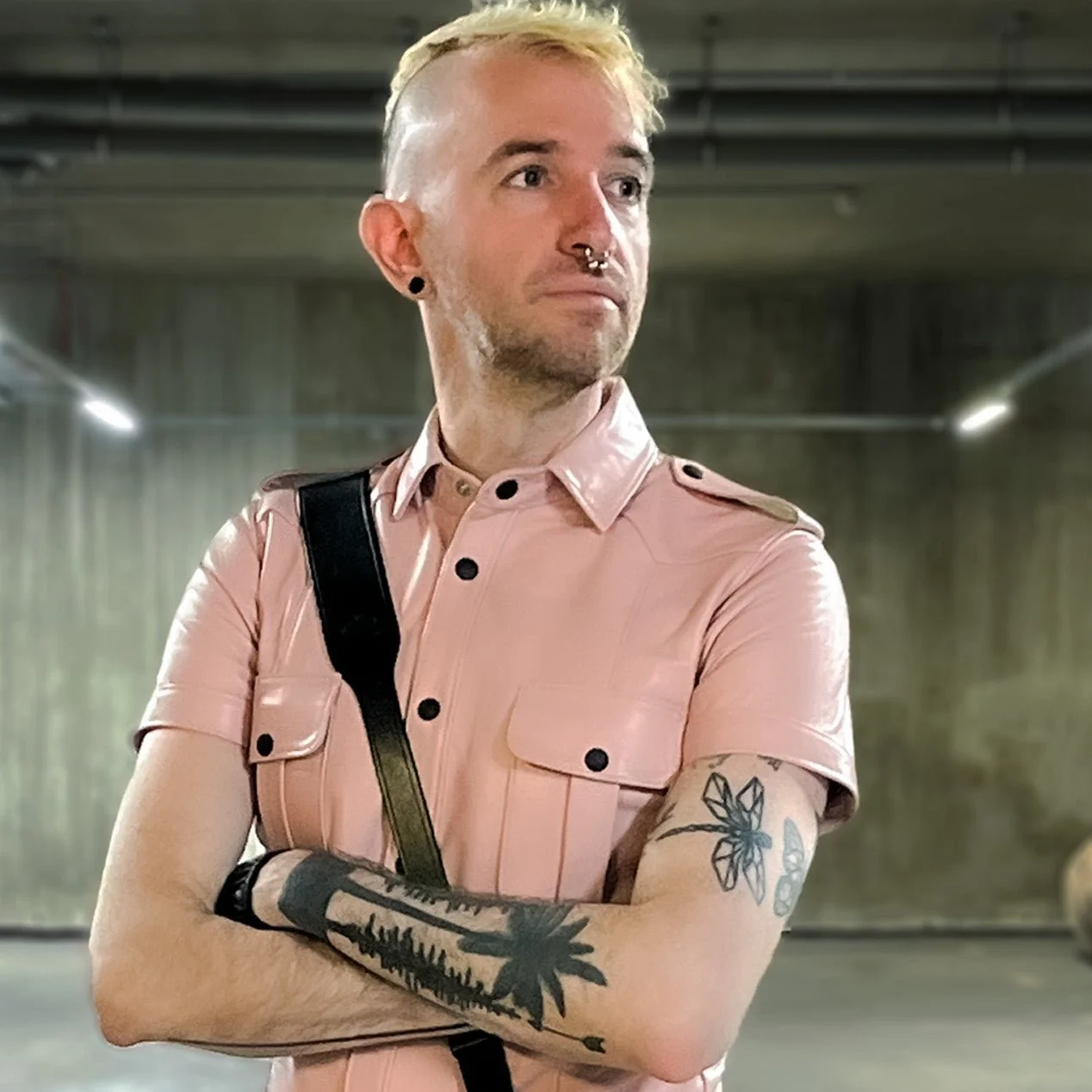 Huxley Leather Shirt // Made to order - Image 9