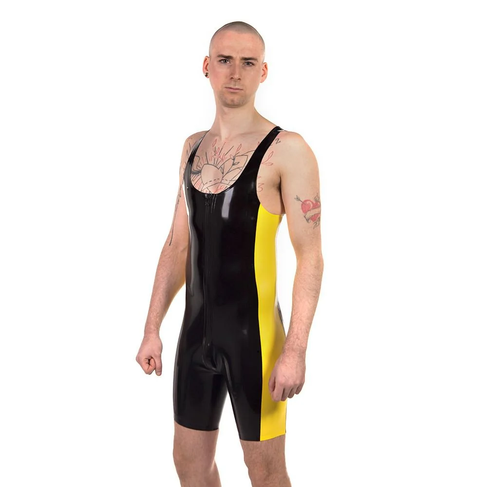Panel Singlet Suit