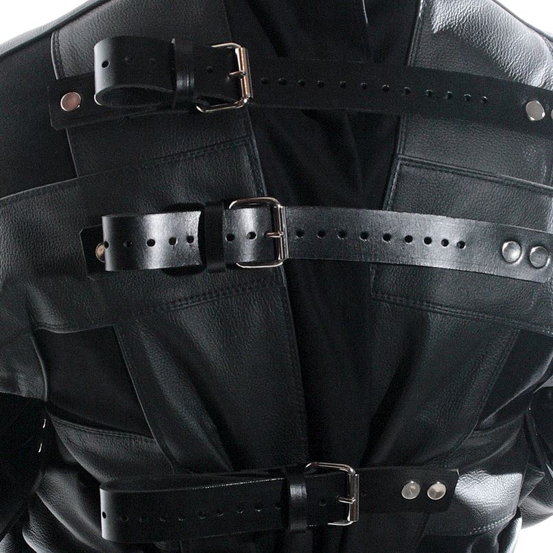Canvas and Leather Straitjacket // Made to order - Image 5
