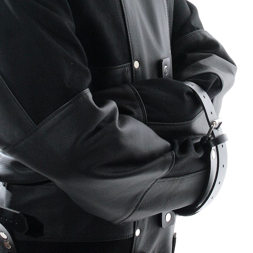 Canvas and Leather Straitjacket // Made to order - Image 6