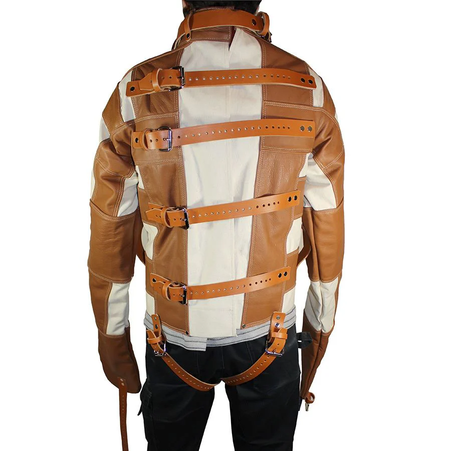 Canvas and Leather Straitjacket // Made to order - Image 9