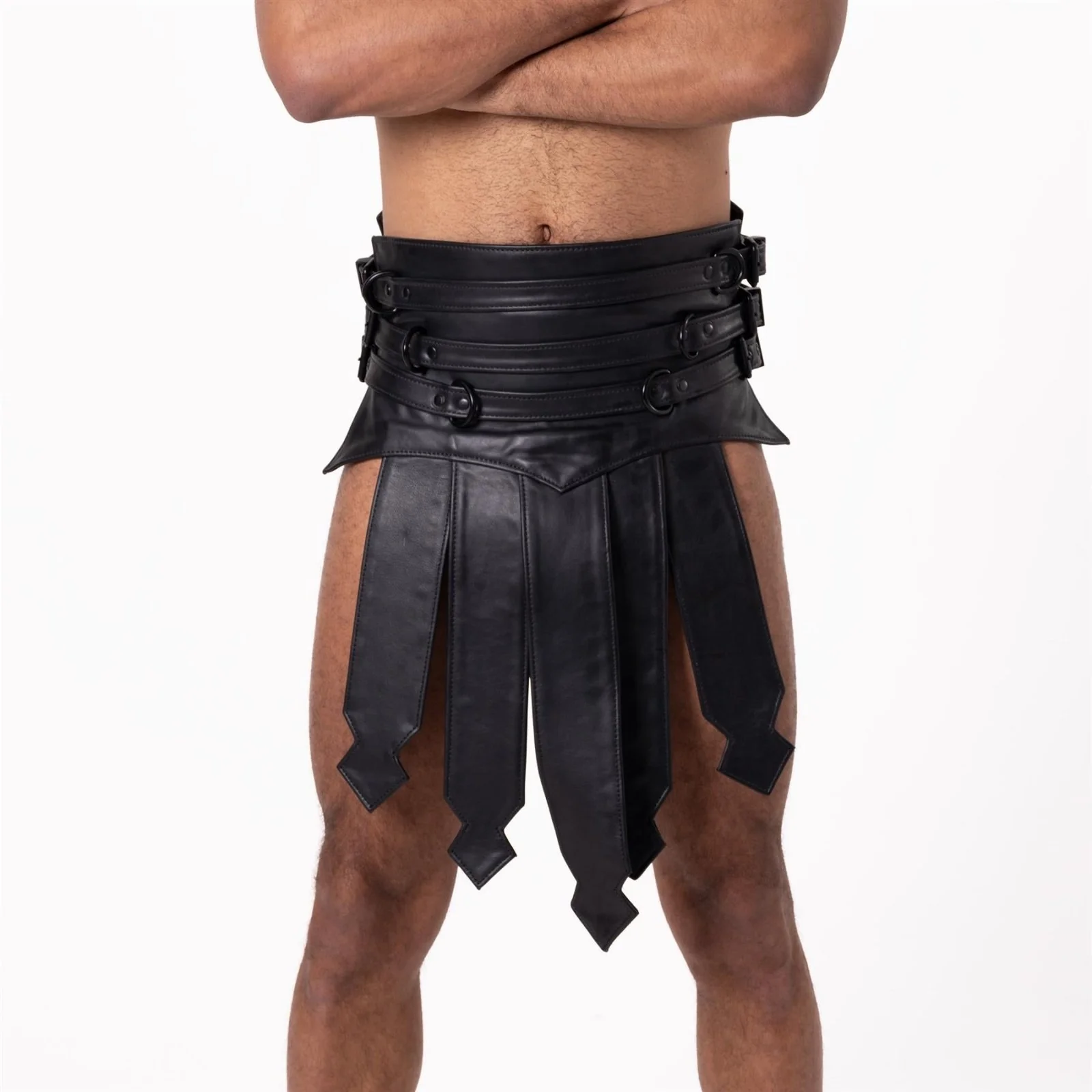 Leather Gladiator Kilt // Made to Order