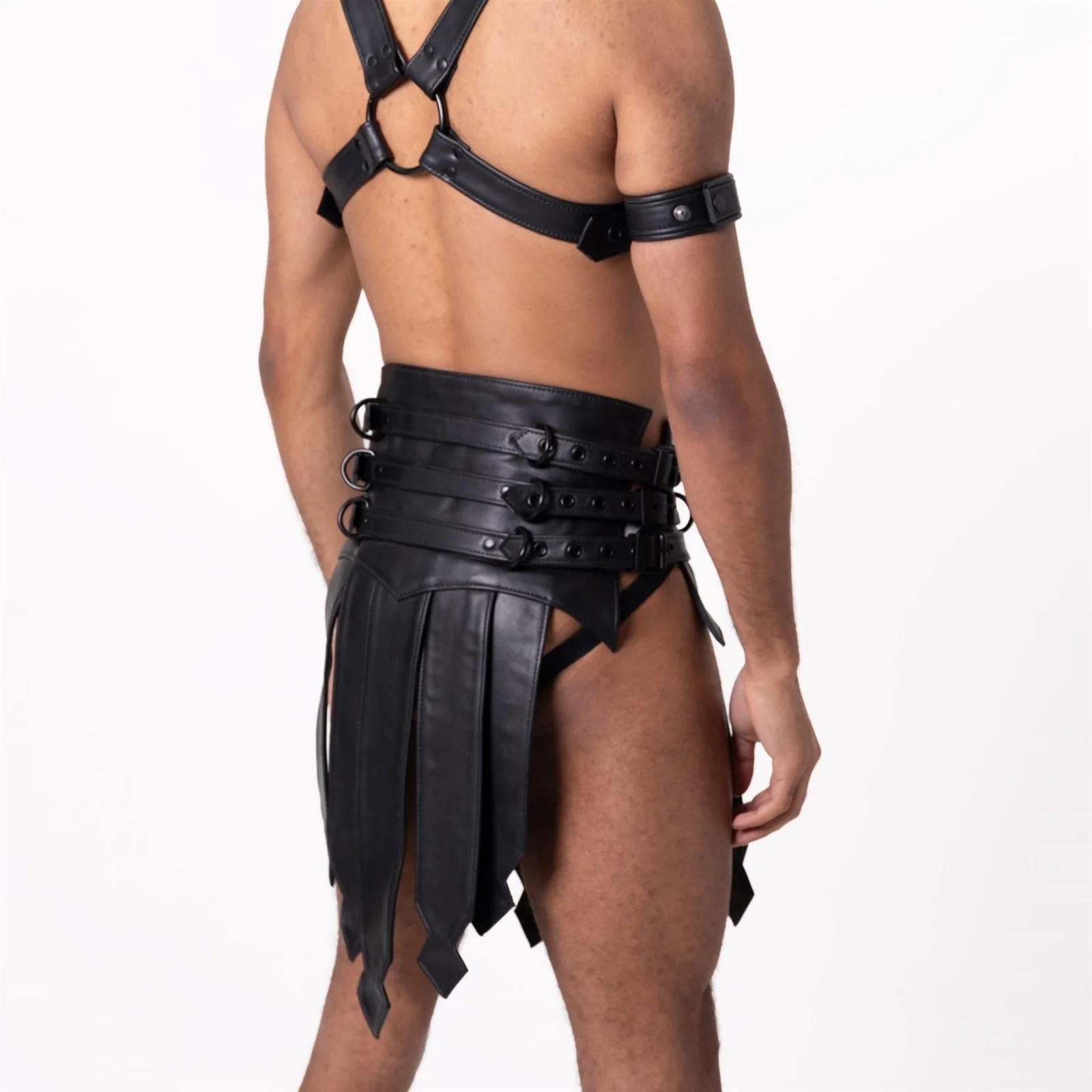 Leather Gladiator Kilt // Made to Order - Image 2