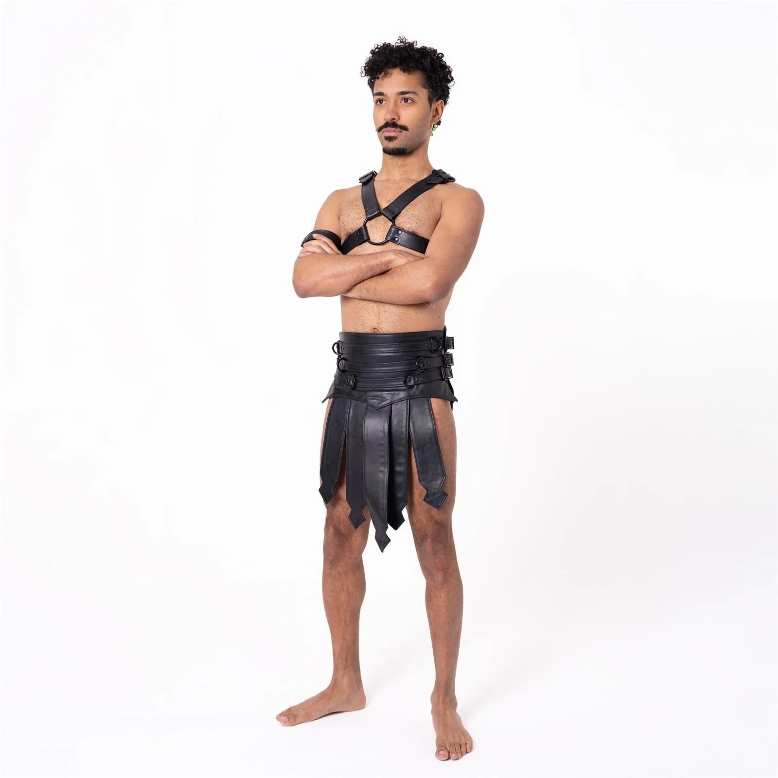 Leather Gladiator Kilt // Made to Order - Image 3