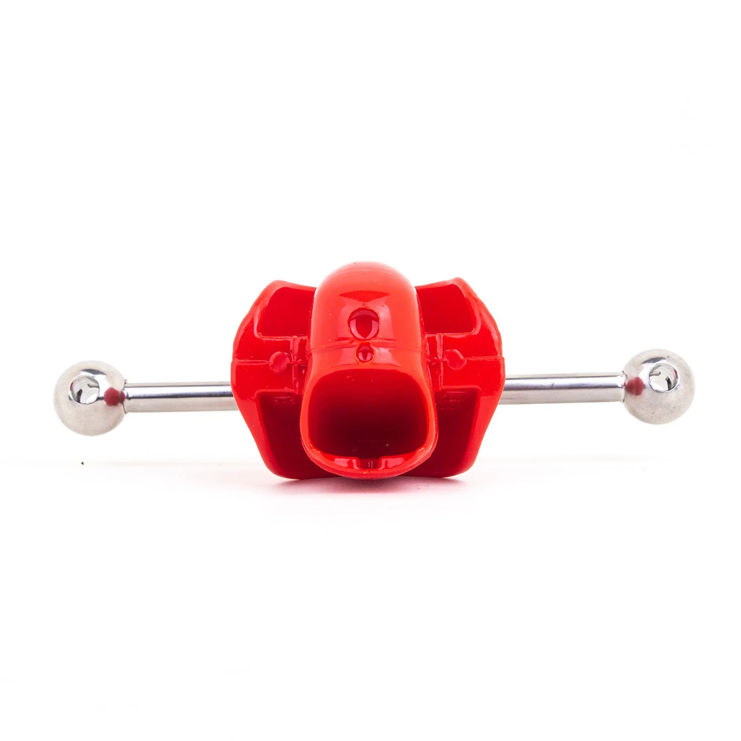 Silencilicone UIltra Restrictive Ball Gag with Steel Fixation - Image 6