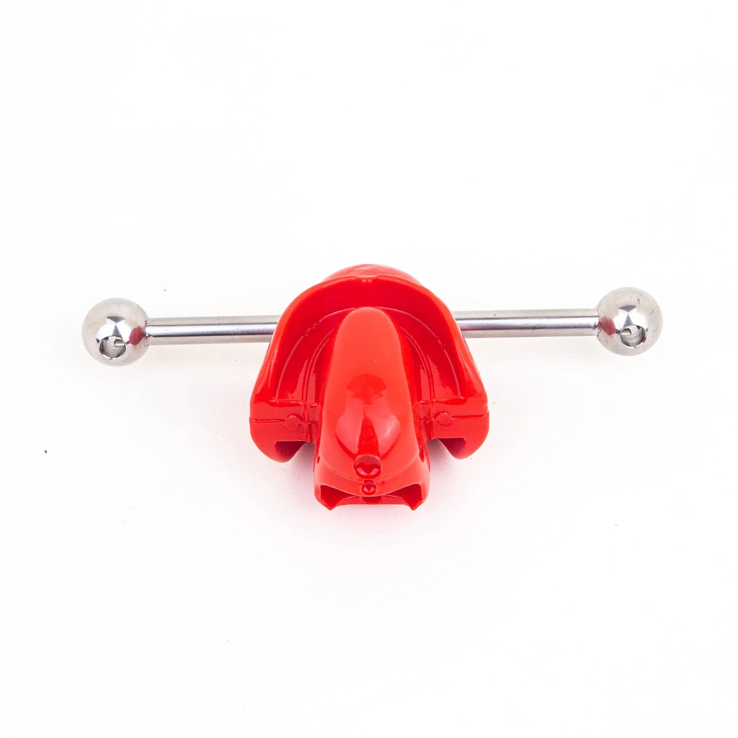 Silencilicone UIltra Restrictive Ball Gag with Steel Fixation - Image 7