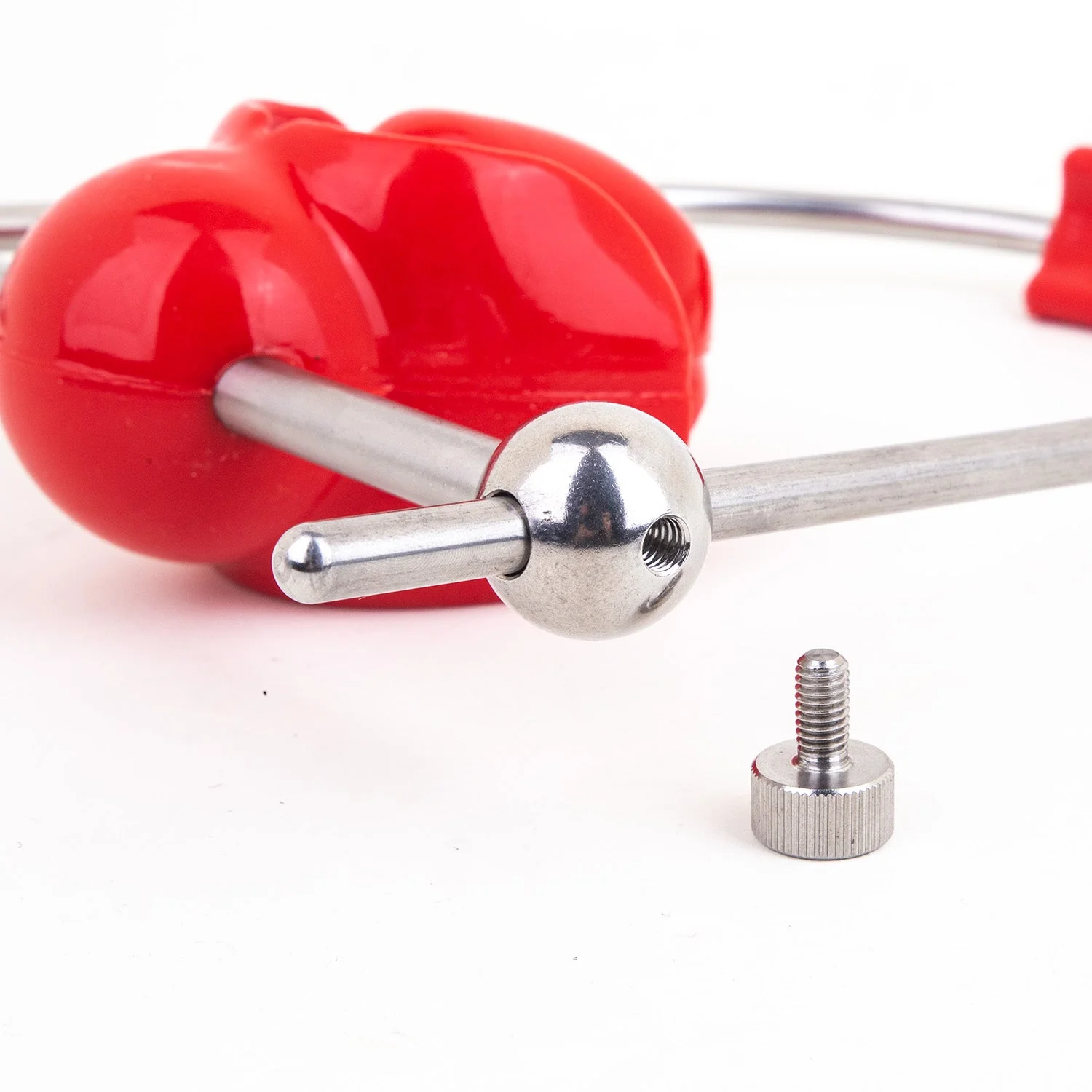 Silencilicone UIltra Restrictive Ball Gag with Steel Fixation - Image 8