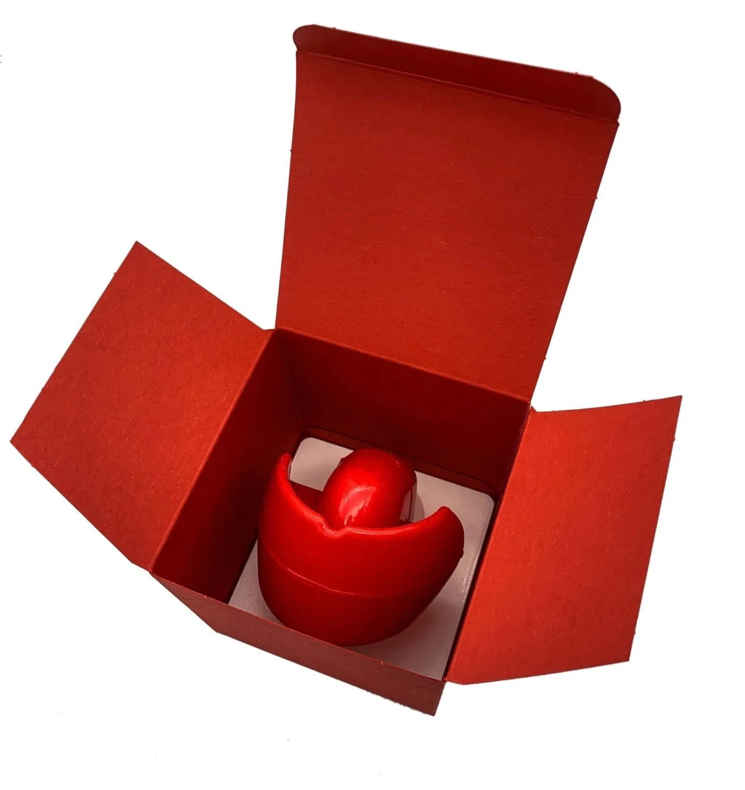 Silencilicone "The Big One", Intense Moulded Gag, Red - Image 4