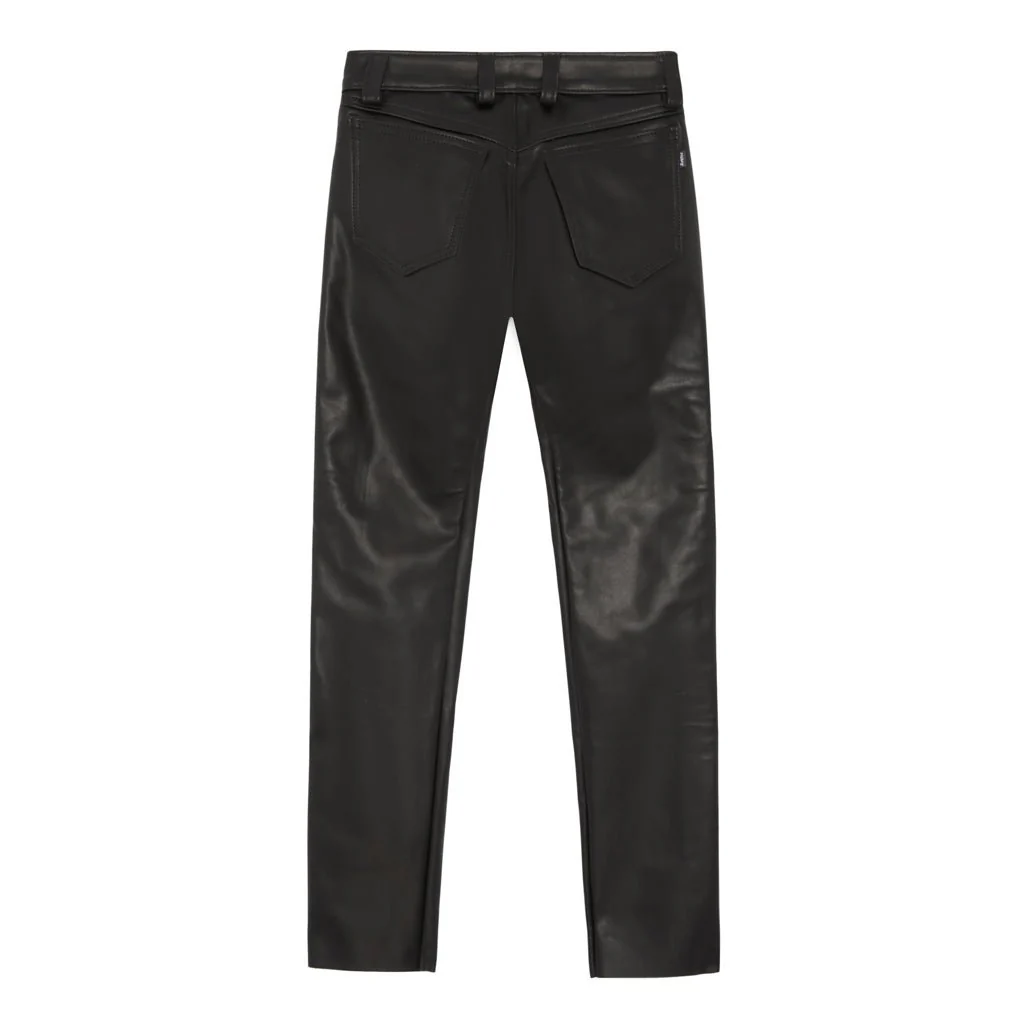 Holstein Regular Fit Leather Jeans // Made to Order - Image 7